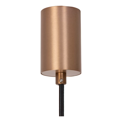 Lucide Premium LINIAL Connexion en suspension pour driver intégré - Système de rail monophasé / Éclairage sur rail - Smart - 48V Track - Champagne - détail 1